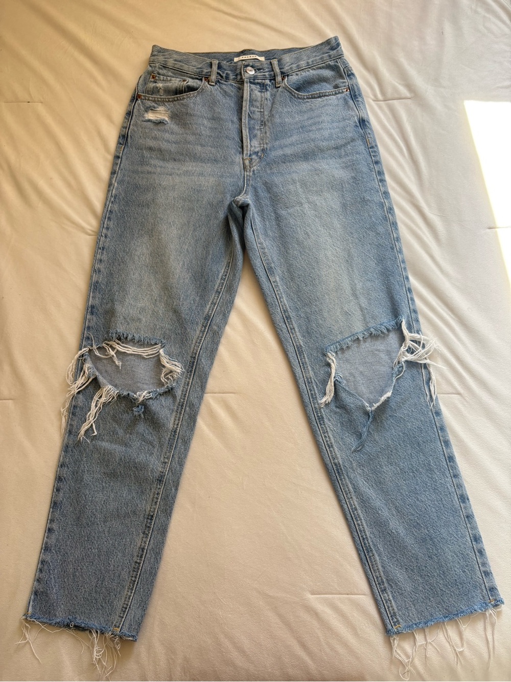 PacSun Light Blue Ultra High Rise Slim Jeans